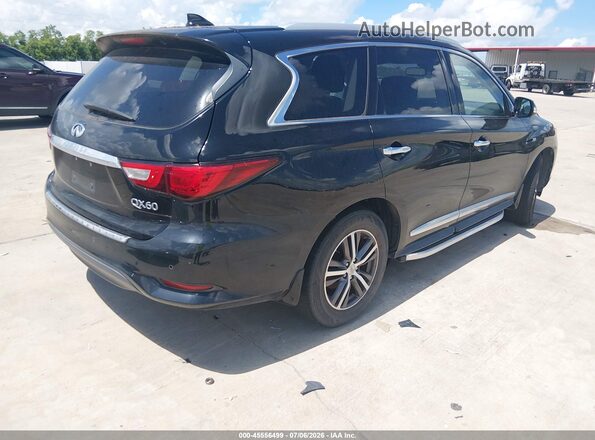 5N1DL0MN7HC542863 2017 INFINITI QX60 Black უკანა მარჯვენა