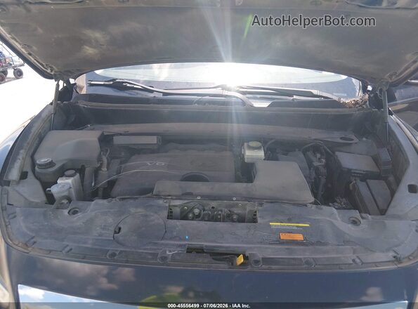 5N1DL0MN7HC542863 2017 INFINITI QX60 Black უკანა ხედი