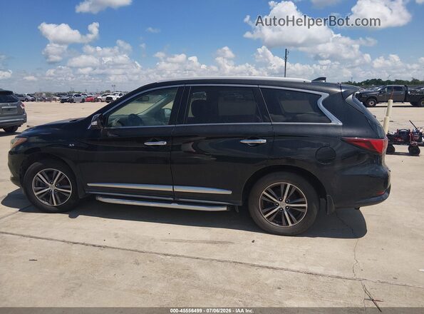 5N1DL0MN7HC542863 2017 INFINITI QX60 Black სალონის 360-გრადუსიანი ხედი