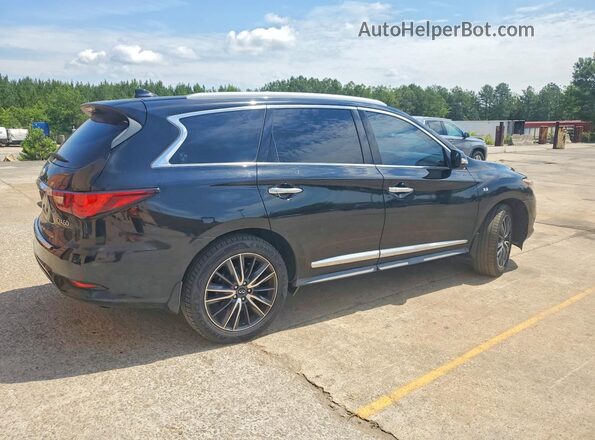 5N1DL0MN7JC526734 2018 INFINITI QX60 Black Հետևի աջ