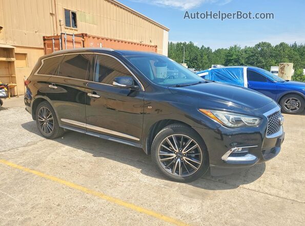5N1DL0MN7JC526734 2018 INFINITI QX60 Black Առջևի աջ