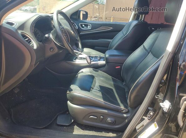 5N1DL0MN7JC526734 2018 INFINITI QX60 Black Սալոնի դիմացի տեսք