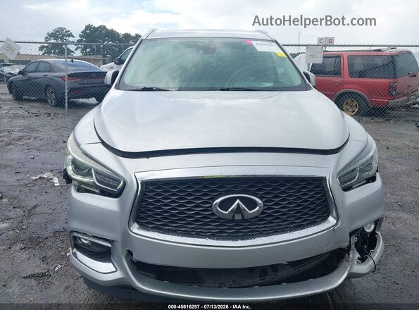 5N1DL0MN7KC502239 2019 INFINITI QX60 Серебряный Вид щитка приборов