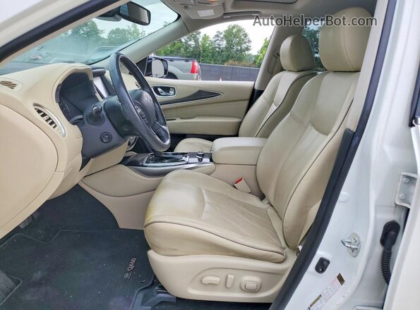 5N1DL0MN7KC513712 2019 INFINITI QX60 White Սալոնի դիմացի տեսք