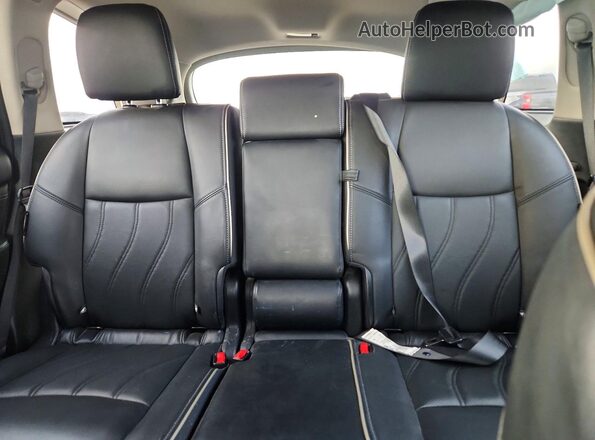 5N1DL0MN7KC553577 2019 INFINITI QX60 Blue Հետևի նստատեղերի տեսք