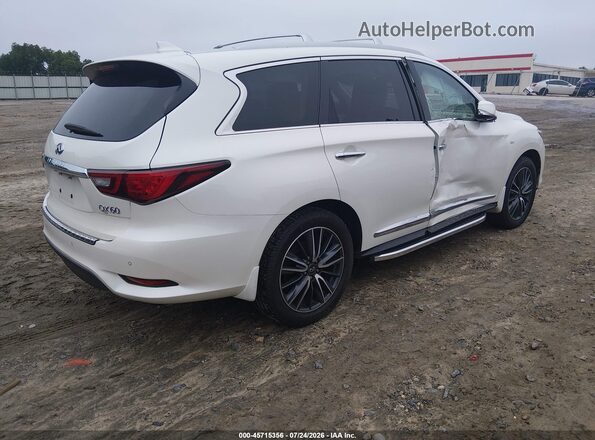 5N1DL0MN7LC513288 2020 INFINITI QX60 Белый Задняя правая четверть