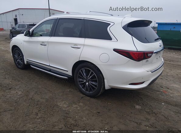 5N1DL0MN7LC513288 2020 INFINITI QX60 Белый Задняя левая четверть