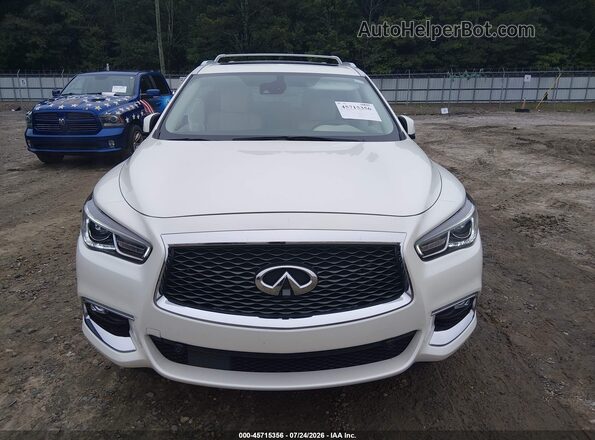5N1DL0MN7LC513288 2020 INFINITI QX60 Белый Вид щитка приборов