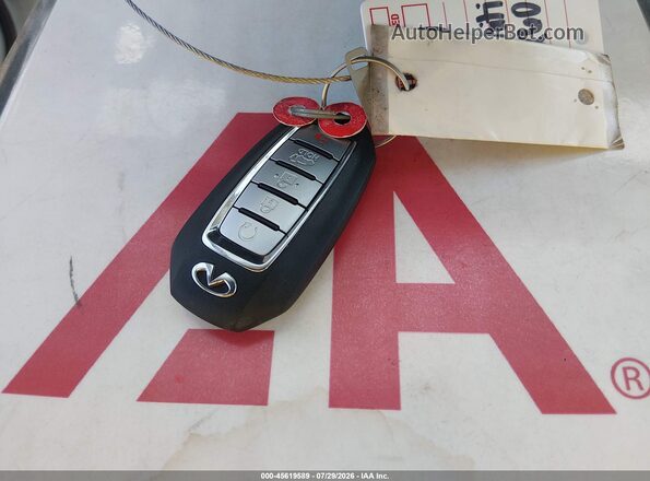 5N1DL0MN7LC519687 2020 INFINITI QX60 White Vista del salpicadero