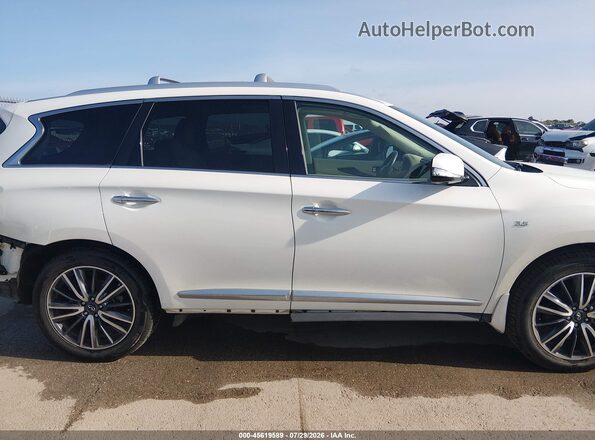 5N1DL0MN7LC519687 2020 INFINITI QX60 White Vista interior de 360 grados