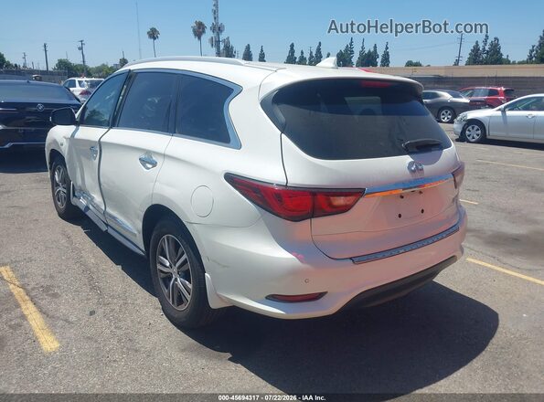 5N1DL0MN7LC541995 2020 INFINITI QX60 White Tył lewy