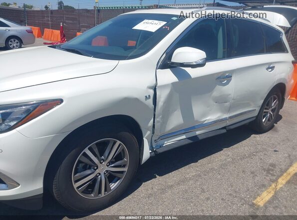 5N1DL0MN7LC541995 2020 INFINITI QX60 White Widok z przodu