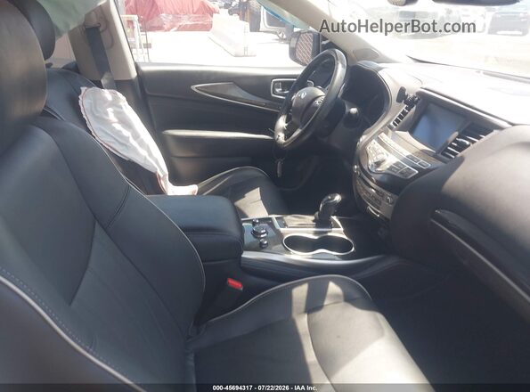 5N1DL0MN7LC541995 2020 INFINITI QX60 White Widok wnętrza z przodu