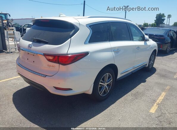 5N1DL0MN7LC541995 2020 INFINITI QX60 White Tył prawy