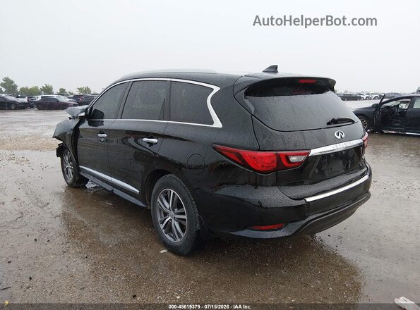 5N1DL0MN7LC546128 2020 INFINITI QX60 Black Rear left