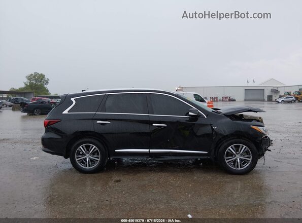 5N1DL0MN7LC546128 2020 INFINITI QX60 Black Rear interior view