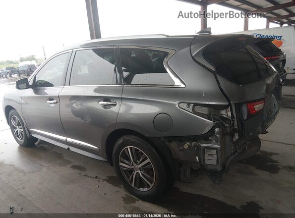5N1DL0MN8HC501528 2017 INFINITI QX60 Gray 360 interior view