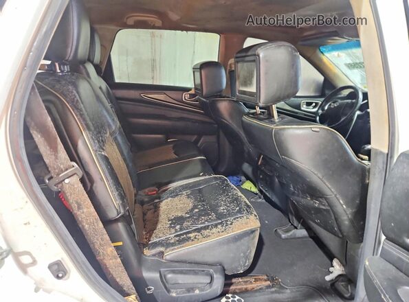 5N1DL0MN8HC502906 2017 INFINITI QX60 Белый Вид задней части салона