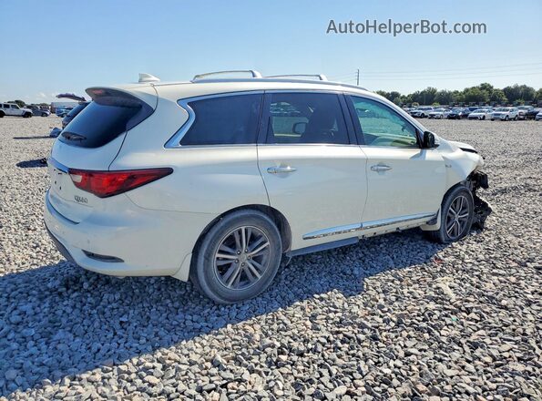 5N1DL0MN8JC501034 2018 INFINITI QX60 Белый Задняя правая четверть