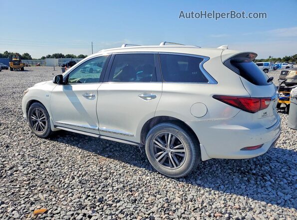 5N1DL0MN8JC501034 2018 INFINITI QX60 Белый Задняя левая четверть