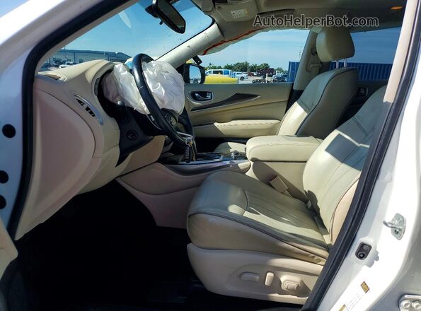 5N1DL0MN8JC501034 2018 INFINITI QX60 Белый Вид салона спереди