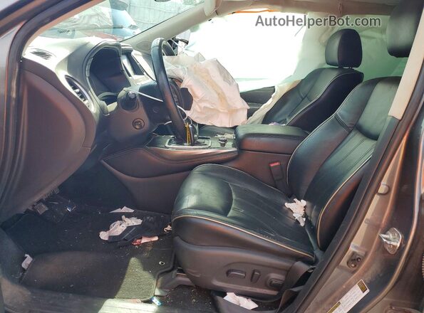5N1DL0MN8JC507125 2018 INFINITI QX60 Gray წინა სალონის ხედი