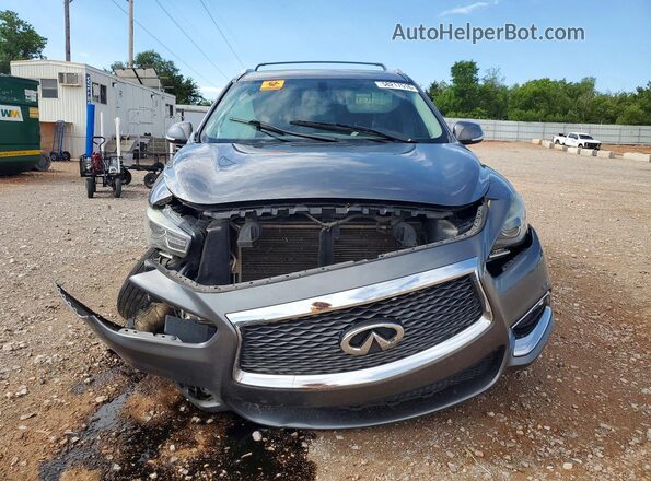5N1DL0MN8JC507125 2018 INFINITI QX60 Gray წინა ხედი