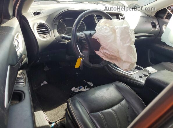 5N1DL0MN8JC507125 2018 INFINITI QX60 Gray წინა პანელის ხედი