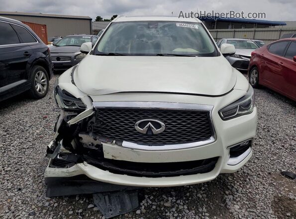 5N1DL0MN8JC511112 2018 INFINITI QX60 White Դիմացի տեսք
