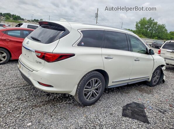 5N1DL0MN8JC511112 2018 INFINITI QX60 White Հետևի աջ