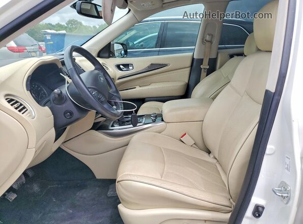 5N1DL0MN8JC511112 2018 INFINITI QX60 White Սալոնի դիմացի տեսք