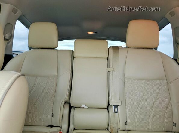 5N1DL0MN8JC511112 2018 INFINITI QX60 White Հետևի նստատեղերի տեսք