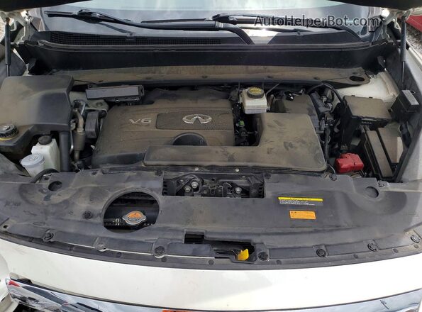 5N1DL0MN8JC511112 2018 INFINITI QX60 White Շարժիչի բաժամունքի տեսք