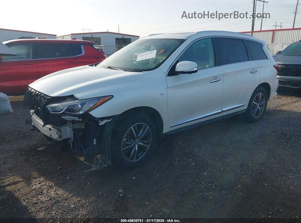 5N1DL0MN8JC528041 2018 INFINITI QX60 White Front left