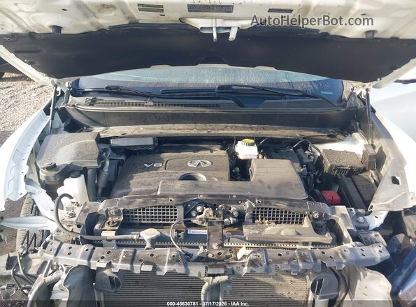 5N1DL0MN8JC528041 2018 INFINITI QX60 White Rear view