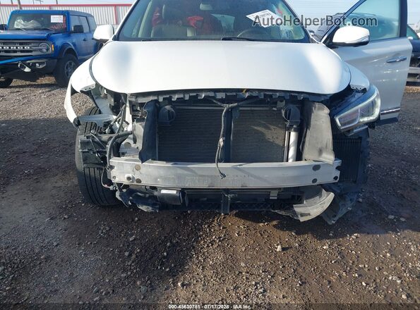 5N1DL0MN8JC528041 2018 INFINITI QX60 White Front view