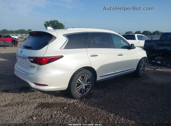 5N1DL0MN8JC528041 2018 INFINITI QX60 White Rear right