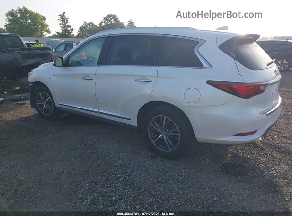 5N1DL0MN8JC528041 2018 INFINITI QX60 White Rear left