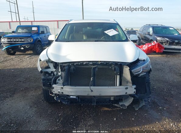 5N1DL0MN8JC528041 2018 INFINITI QX60 White Rear interior view