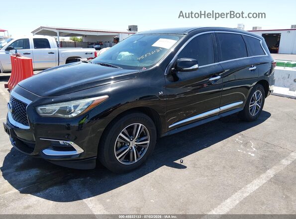 5N1DL0MN8JC530971 2018 INFINITI QX60 Black Przód lewy