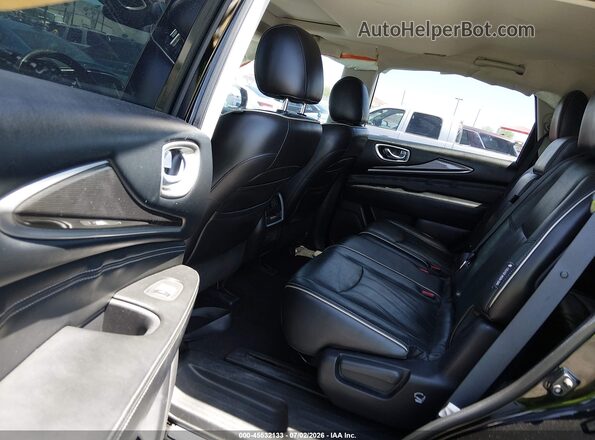 5N1DL0MN8JC530971 2018 INFINITI QX60 Black Widok naklejki z numerem VIN