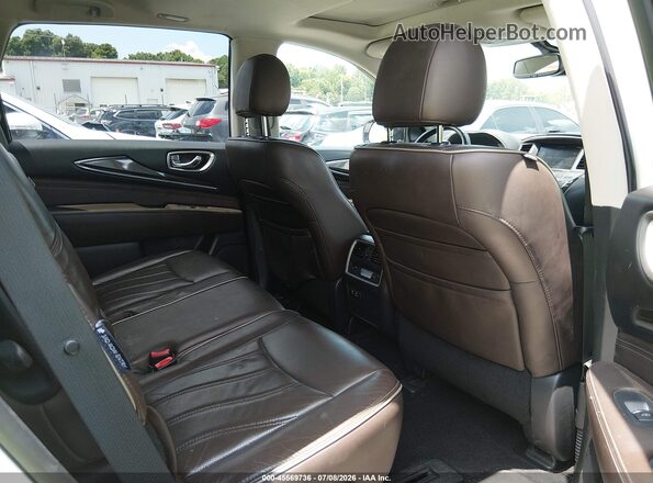5N1DL0MN8KC520765 2019 INFINITI QX60 White VIN კოდის სტიკერის ხედი
