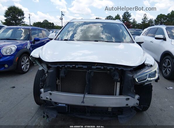 5N1DL0MN8KC520765 2019 INFINITI QX60 White წინა ხედი