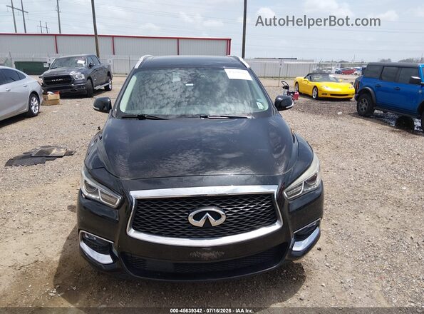 5N1DL0MN8KC521219 2019 INFINITI QX60 Черный Вид щитка приборов