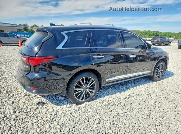 5N1DL0MN8LC504048 2020 INFINITI QX60 Black Tył prawy