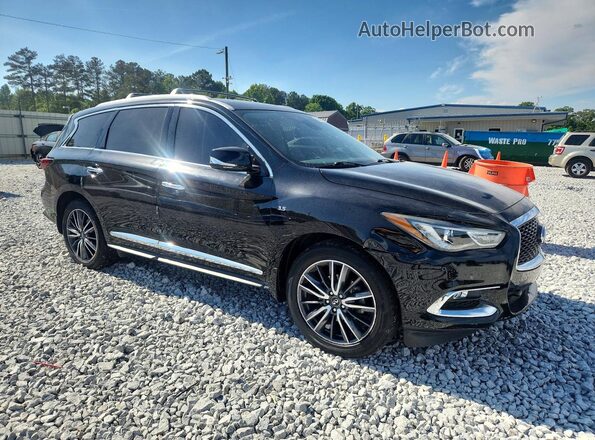 5N1DL0MN8LC504048 2020 INFINITI QX60 Black Przód prawy