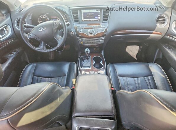 5N1DL0MN8LC504048 2020 INFINITI QX60 Black Widok deski rozdzielczej