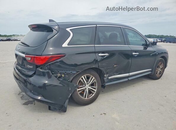 5N1DL0MN8LC513431 2020 INFINITI QX60 Black უკანა მარჯვენა