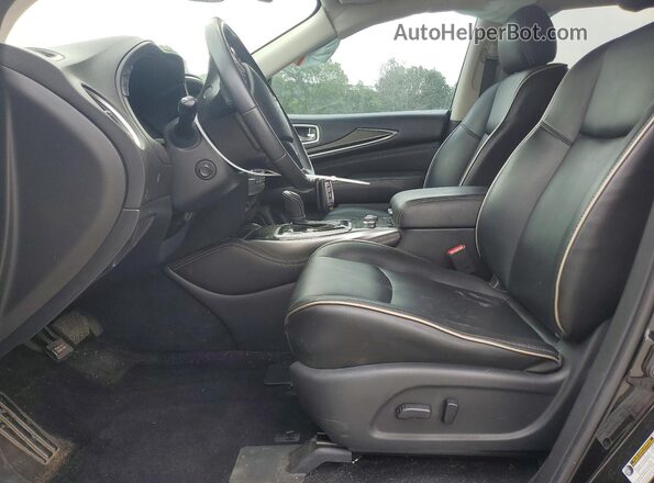 5N1DL0MN8LC513431 2020 INFINITI QX60 Black წინა სალონის ხედი