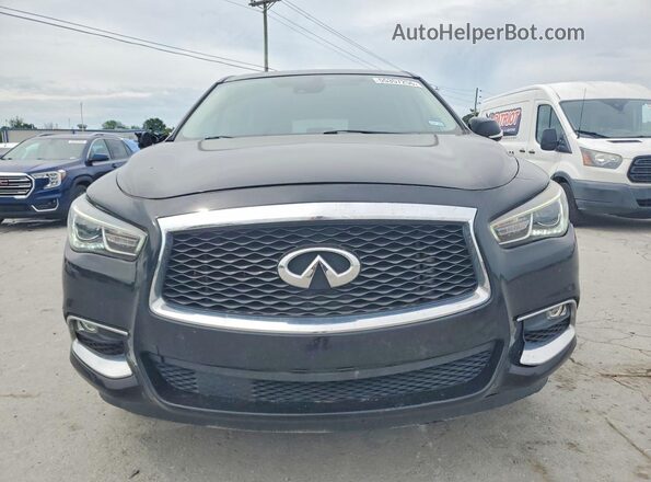 5N1DL0MN8LC513431 2020 INFINITI QX60 Black წინა ხედი